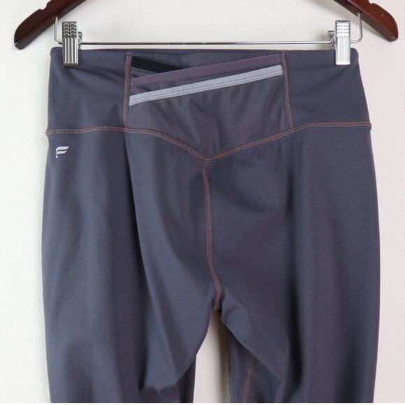 Fabletics Size S Trinity Motion365 High-Waisted Capri Leggings Iron Gray - Picture 6 of 9